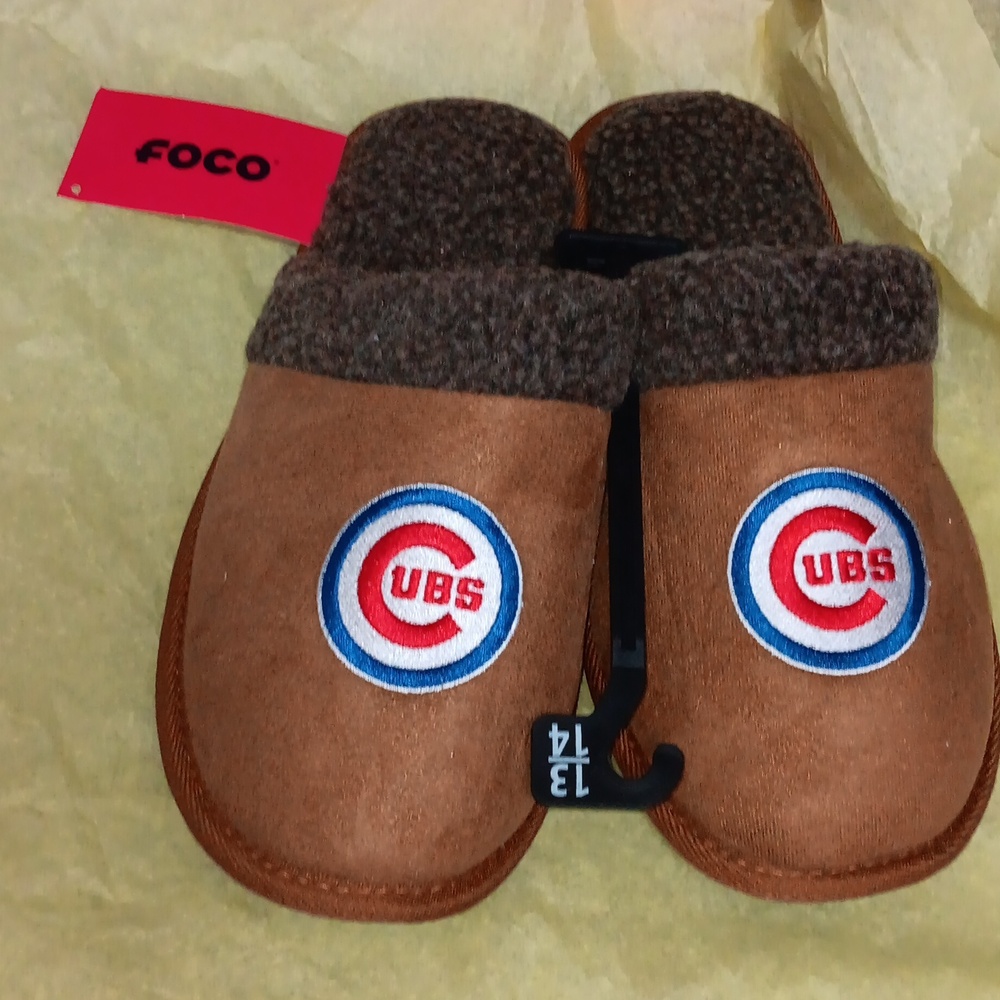 SALE 😊 Men's chicago cubs slippers